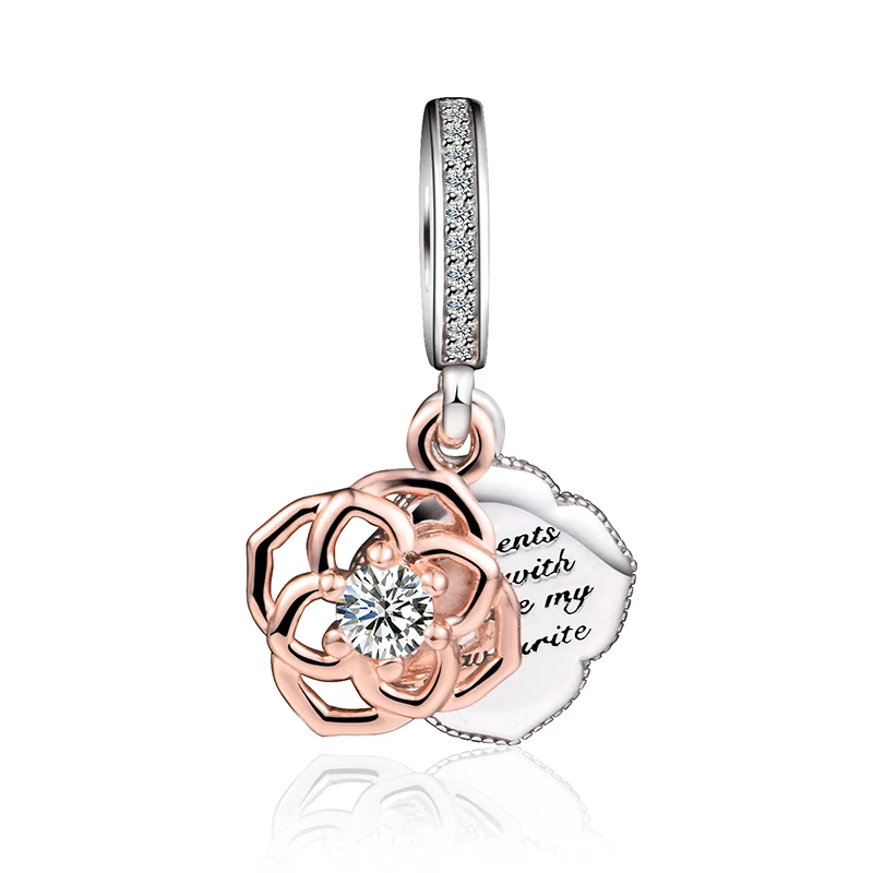 CKK Fit Europe Bracelet Two-tone Rose Charms Silver 925 Original Beads for Jewelry Making Sterling DIY Women
CKK Fit Europe Bracelet Two-tone Rose Charms Silver 925 Original Beads for Jewelry Making Sterling DIY Women
