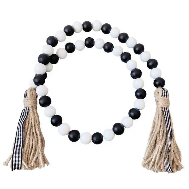 2020 New Wood Bead Garland With Tassels Rustic Farmhouse Tiered Tray Holiday Decorations Natural Country Home Decor
2020 New Wood Bead Garland With Tassels Rustic Farmhouse Tiered Tray Holiday Decorations Natural Country Home Decor