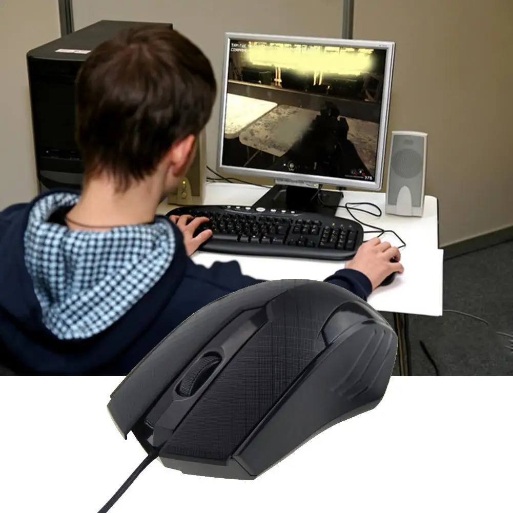 1Pcs Ergonomic USB Wired Gaming Mouse 3 Keys LED Opto-Electronic For PC Computer Supplies Mice Laptop Gamer Gamer Professio Y3Z1
1Pcs Ergonomic USB Wired Gaming Mouse 3 Keys LED Opto-Electronic For PC Computer Supplies Mice Laptop Gamer Gamer Professio Y3Z1