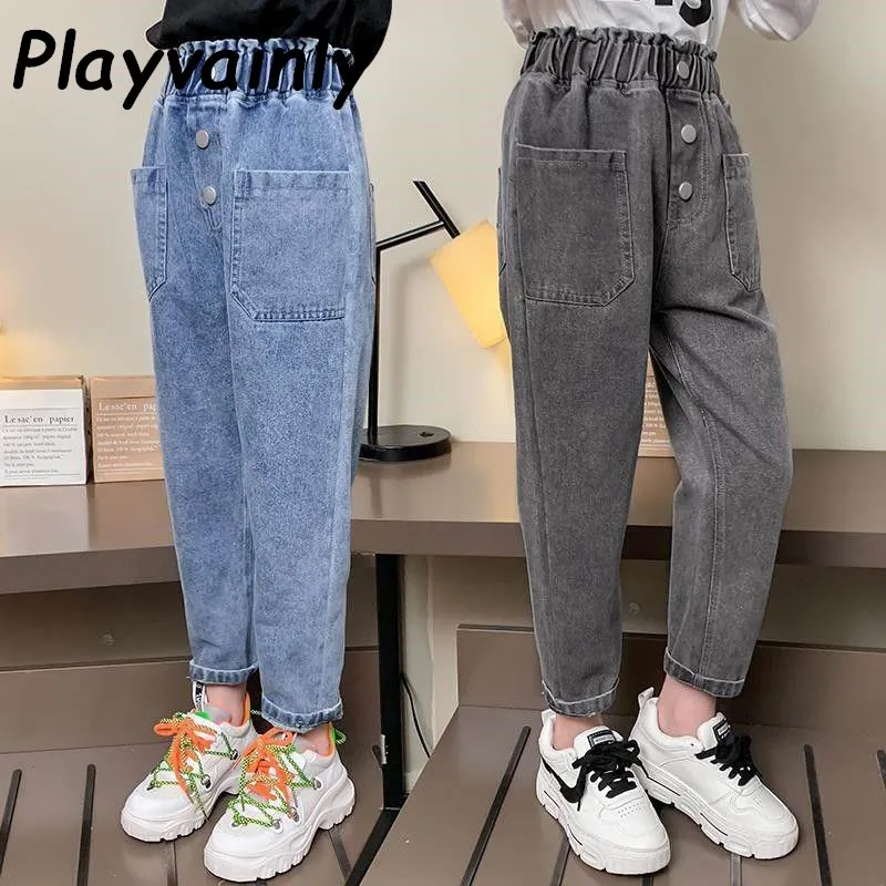 Girls Jeans 2020 New Kids Pants Baby Solid Color Jeans Girls Leisure Thicken Trousers Baby Girl Clothes AJL001
Girls Jeans 2020 New Kids Pants Baby Solid Color Jeans Girls Leisure Thicken Trousers Baby Girl Clothes AJL001
