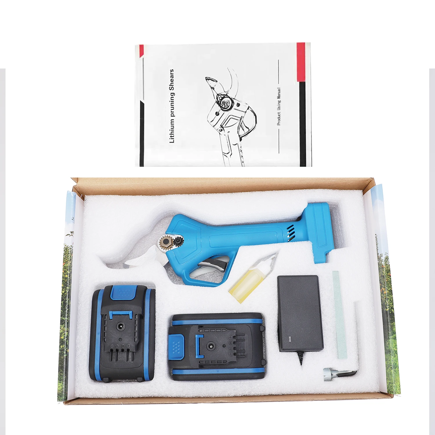 21V Cordless Electric Scissor Multipurpose Rechargeable Electric Scissors Cutter Shear for Cutting Twig Leather Fabric Cloth
21V Cordless Electric Scissor Multipurpose Rechargeable Electric Scissors Cutter Shear for Cutting Twig Leather Fabric Cloth