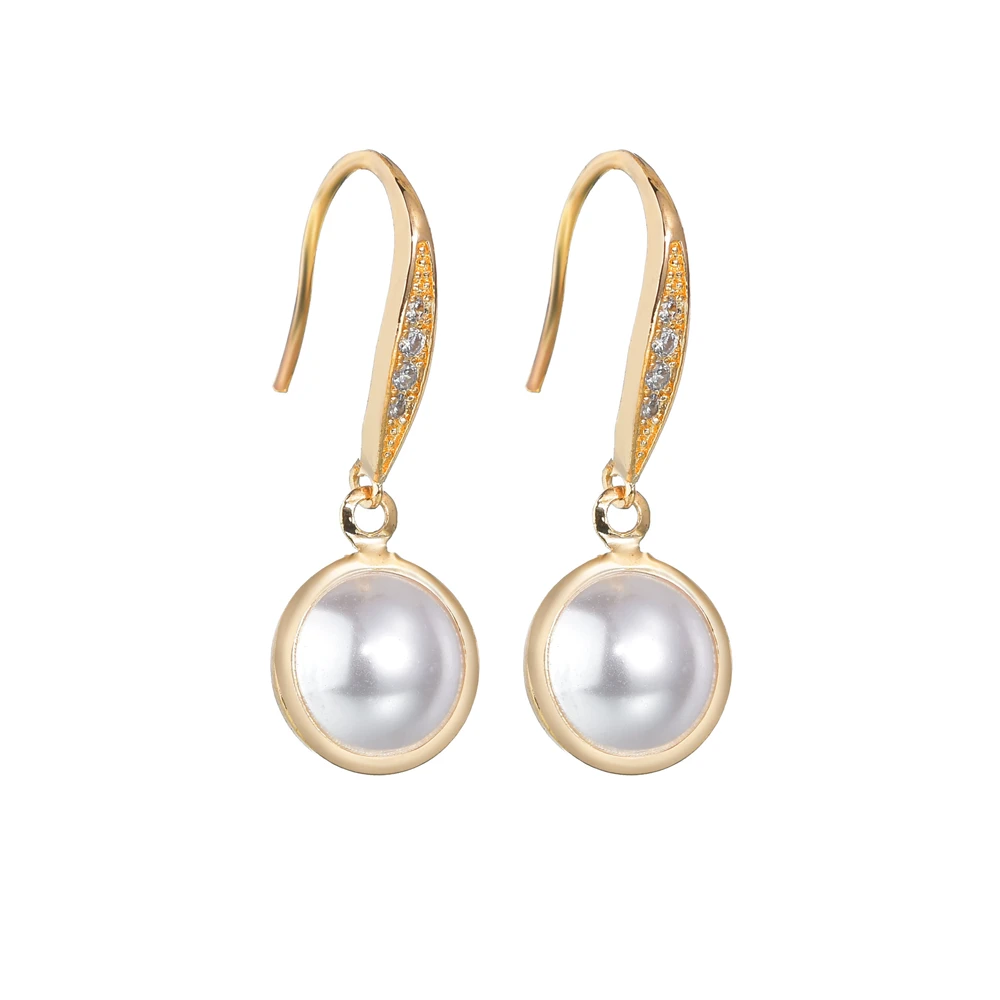 2021 Korea Style Simple pearl earrings for women fashion CZ Stone hook earrings wedding party jewelry accessories
2021 Korea Style Simple pearl earrings for women fashion CZ Stone hook earrings wedding party jewelry accessories