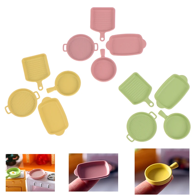 1Pcs/4pcs 1/12 Scale Cute Miniature Dollhouse Dish Plate Pretend Play Kitchen Toy Set Accessories
1Pcs/4pcs 1/12 Scale Cute Miniature Dollhouse Dish Plate Pretend Play Kitchen Toy Set Accessories