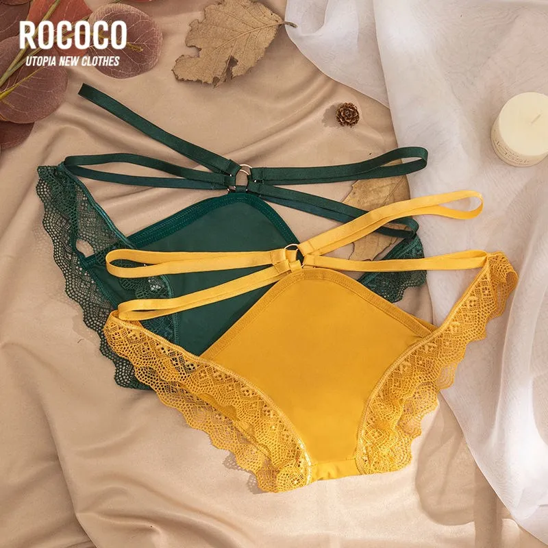 Thin Strap Hollow Panties Women Sexy G-String Cotton Soft Lingerie Low Rise Thong Breathable Female Underwear Lace Briefs
Thin Strap Hollow Panties Women Sexy G-String Cotton Soft Lingerie Low Rise Thong Breathable Female Underwear Lace Briefs