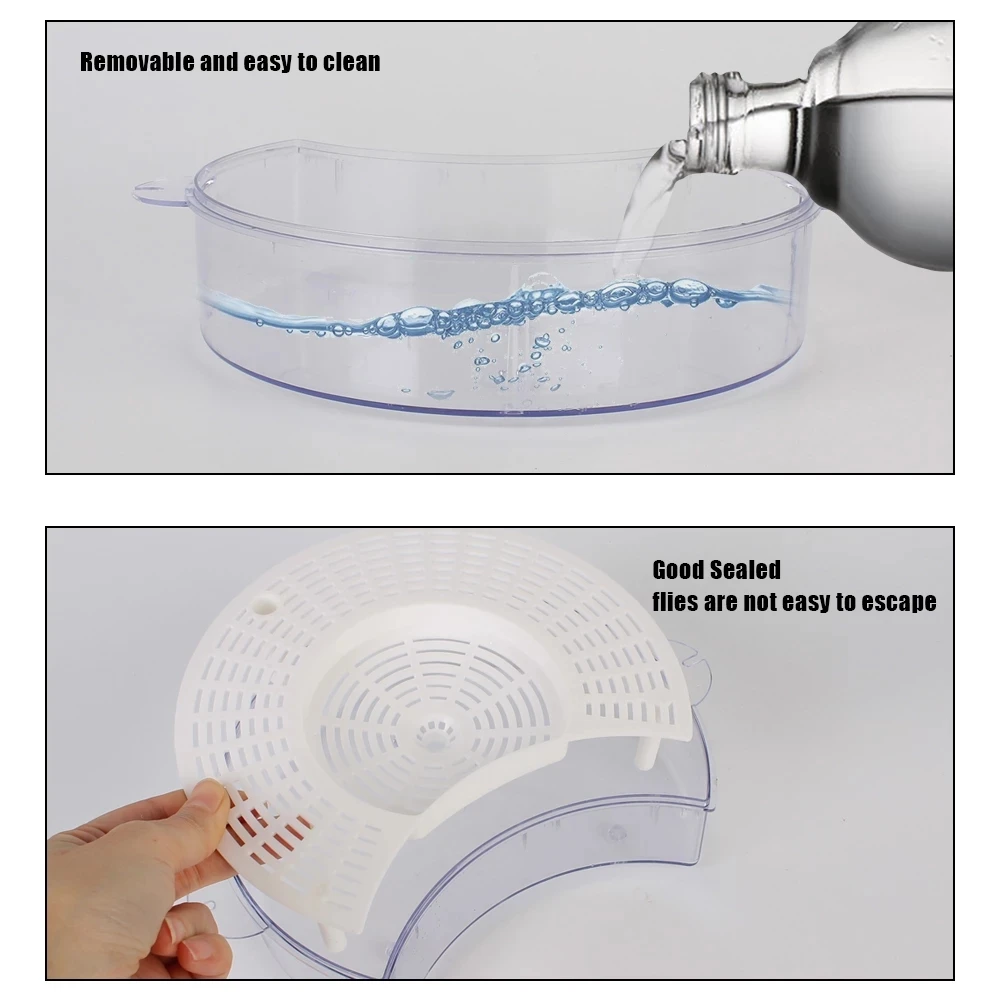 Indoor Outdoor Fly Trap Electric Pest Killer Insect Pest Catcher Pest Reject Control Repeller USB Automatic Flycatcher
Indoor Outdoor Fly Trap Electric Pest Killer Insect Pest Catcher Pest Reject Control Repeller USB Automatic Flycatcher