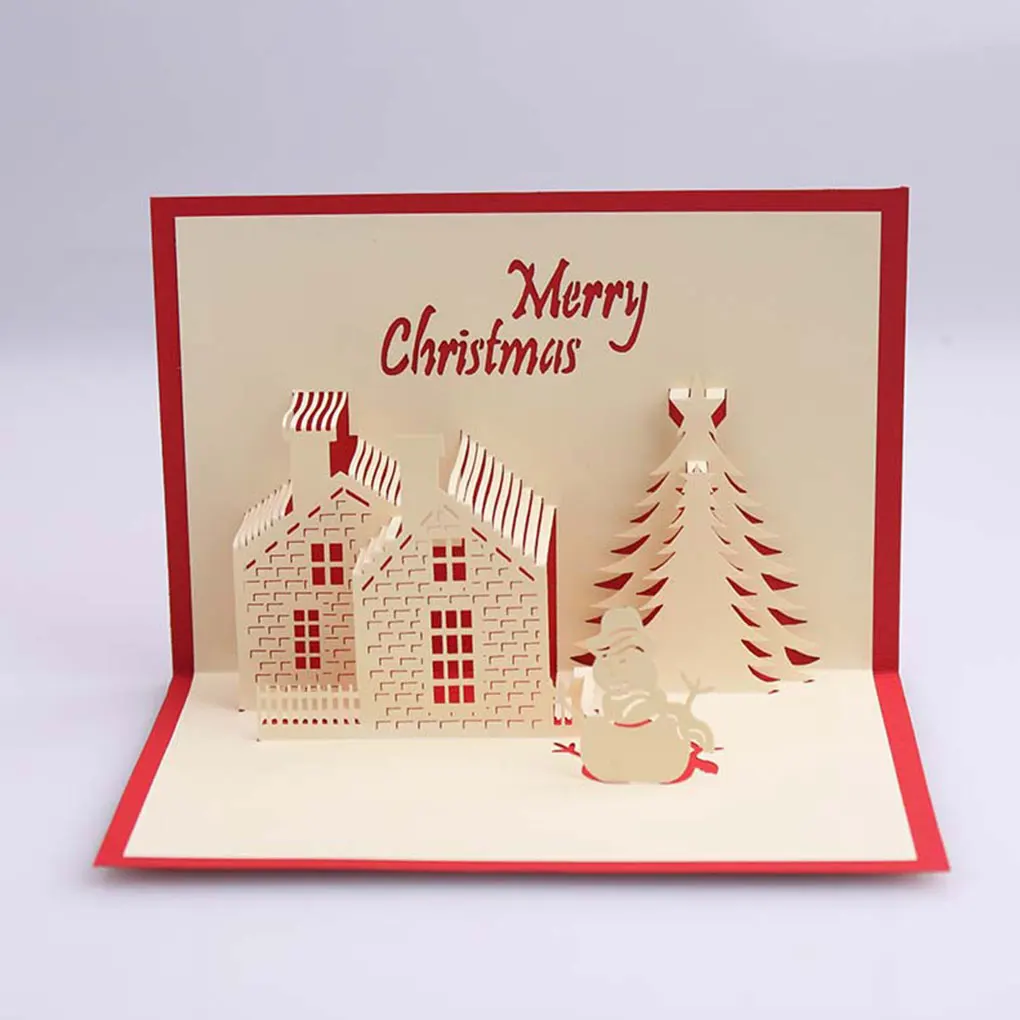 3D Christmas Greeting Card Blessing Card Pop-Up Greeting Card With Envelope 2021 New Year Christmas Gift Christmas Card
3D Christmas Greeting Card Blessing Card Pop-Up Greeting Card With Envelope 2021 New Year Christmas Gift Christmas Card