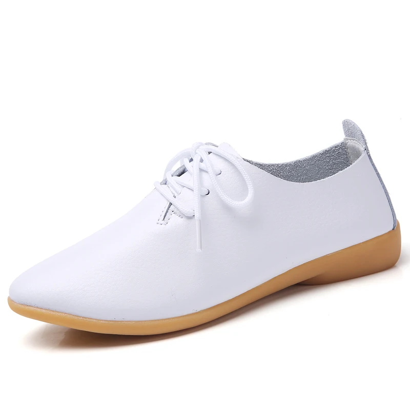 2021 Spring Autumn New Women Shoes Genuine Leather Women's Shoe Lace-Up Female Flats Pointed Toe Woman Oxfords Large Size
2021 Spring Autumn New Women Shoes Genuine Leather Women's Shoe Lace-Up Female Flats Pointed Toe Woman Oxfords Large Size