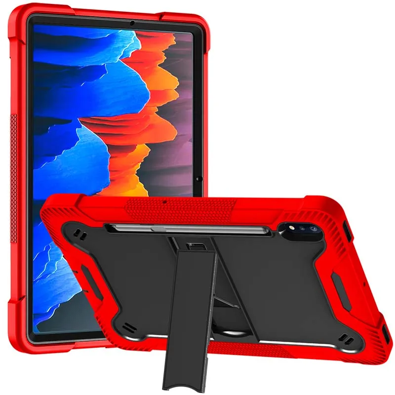 Милый чехол-подставка для Samsung Galaxy Tab S7 2020 SM-T870 SM-T875 11 дюймов сверхмощный армированный Жесткий ПК Мягкий силиконовый чехол
Милый чехол-подставка для Samsung Galaxy Tab S7 2020 SM-T870 SM-T875 11 дюймов сверхмощный армированный Жесткий ПК Мягкий силиконовый чехол