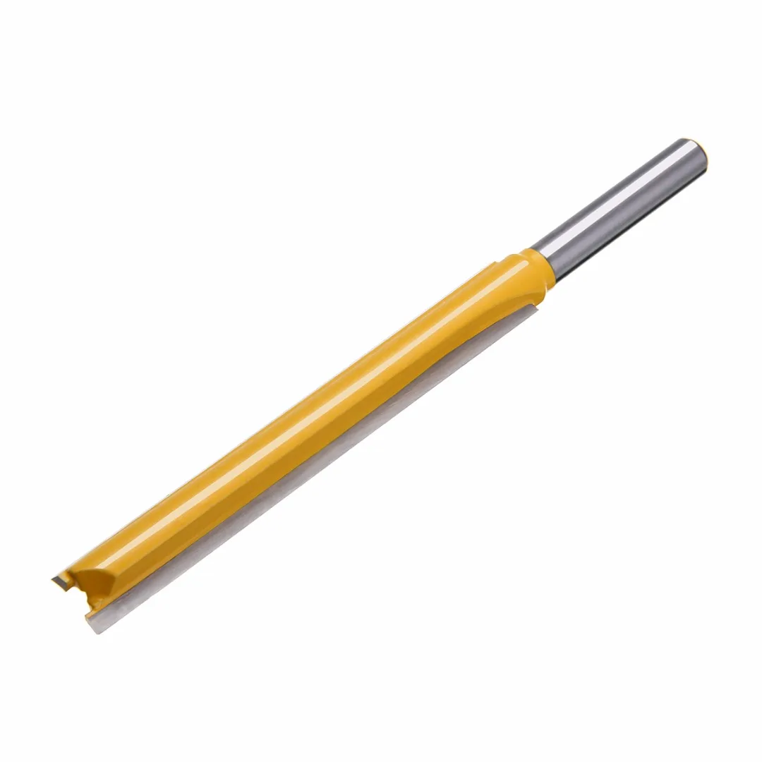 1Pcs 1/4"x 3/8" Diameter Straight Router Bit 2 Flutes Long Straight Router Bit For Woodworking Tools Milling Cutter
1Pcs 1/4"x 3/8" Diameter Straight Router Bit 2 Flutes Long Straight Router Bit For Woodworking Tools Milling Cutter