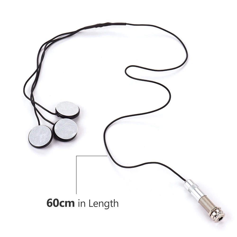 Guitar Triple-Sensor Guitar Pickup Professional Piezo Transducer for Electronic Acoustic Guitar Ukulele
Guitar Triple-Sensor Guitar Pickup Professional Piezo Transducer for Electronic Acoustic Guitar Ukulele