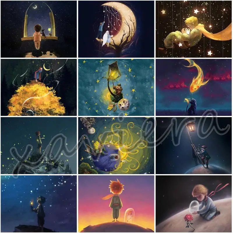 5D Diy The Little Prince Embroidery Full Square Drill Cartoon Diamond Painting Rhinestone Mosaic Cross Stitch Kids Home Decor
5D Diy The Little Prince Embroidery Full Square Drill Cartoon Diamond Painting Rhinestone Mosaic Cross Stitch Kids Home Decor