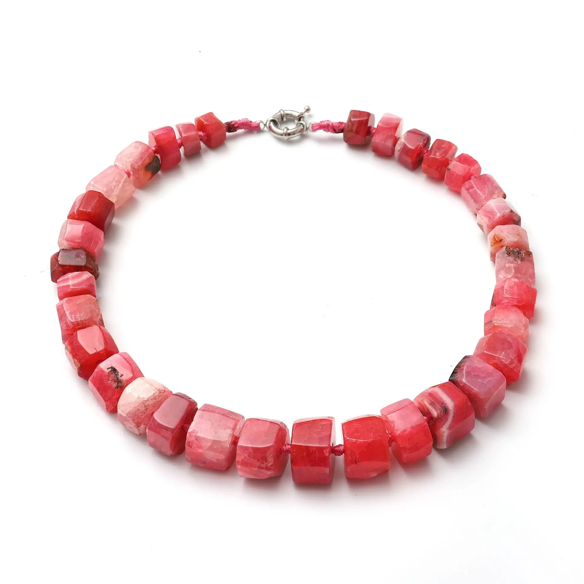 Natural Stone Irregular Agate Bead Necklace for Women Multicolor Choker Handmade Original Vintage Party Beach Femme Jewelry Gift
Natural Stone Irregular Agate Bead Necklace for Women Multicolor Choker Handmade Original Vintage Party Beach Femme Jewelry Gift