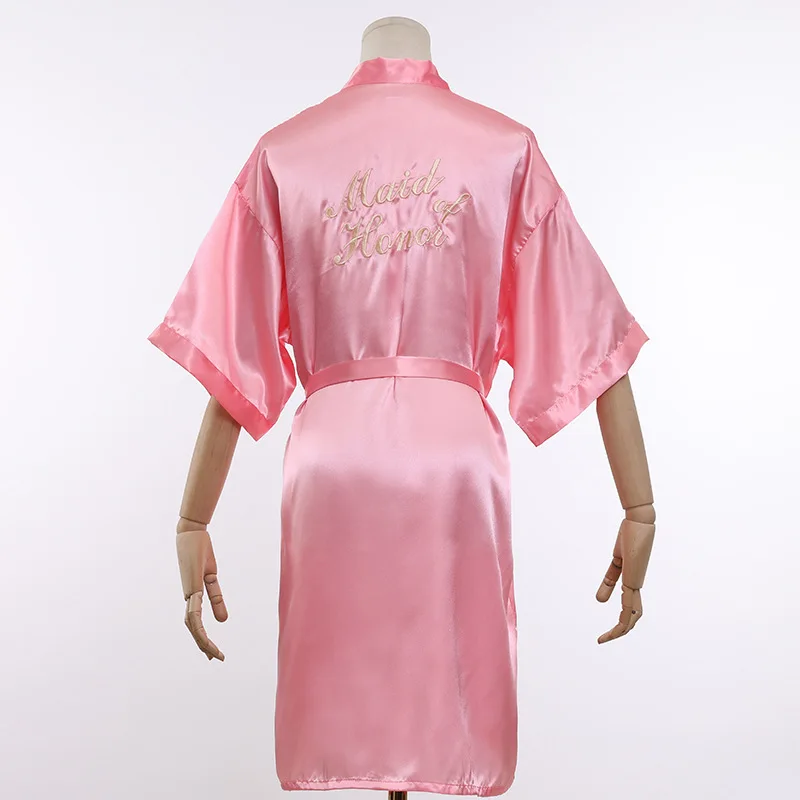 maid of honor Embroidery Robe & nightdress Womens Wedding Kimono Sleepshirts M-2XL Spring Nightgown Bathgown Sleepwear
maid of honor Embroidery Robe & nightdress Womens Wedding Kimono Sleepshirts M-2XL Spring Nightgown Bathgown Sleepwear