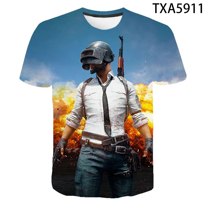 Новинка 2021, футболка с 3D принтом игры Pubg для мужчин, женщин и детей, Повседневная Уличная одежда для мальчиков и девочек, детская футболка с п...
Новинка 2021, футболка с 3D принтом игры Pubg для мужчин, женщин и детей, Повседневная Уличная одежда для мальчиков и девочек, детская футболка с п...