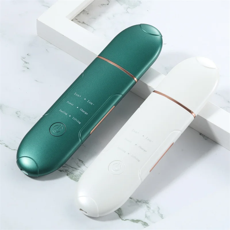 Ultrasonic Skin Scrubber Facial Cleaner Ion Acne Blackhead Remover Peeling Shovel Beauty Facial Massager Skin Care Tools
Ultrasonic Skin Scrubber Facial Cleaner Ion Acne Blackhead Remover Peeling Shovel Beauty Facial Massager Skin Care Tools
