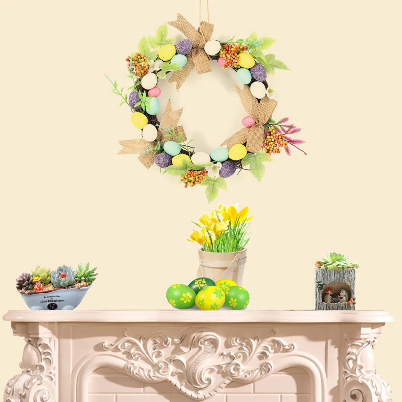 Easter Cross Bow Shaped Garland Festival Party Background Decoration Home Door Wall Hanging Decoration Party Atmosphere Decor
Easter Cross Bow Shaped Garland Festival Party Background Decoration Home Door Wall Hanging Decoration Party Atmosphere Decor