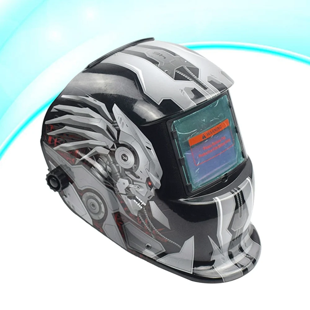 Solar Powered Welding Helmet Auto Darkening Welding Helmet Professional Welding Mask Wide Shade Range Large Viewing Area (B Styl
Solar Powered Welding Helmet Auto Darkening Welding Helmet Professional Welding Mask Wide Shade Range Large Viewing Area (B Styl