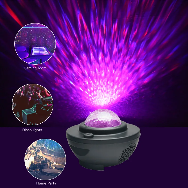 Colorful Galaxy Starry Sky USB Blueteeth Voice Control Music Player LED Night Light Elegant Tranquility Romantic Projection Lamp
Colorful Galaxy Starry Sky USB Blueteeth Voice Control Music Player LED Night Light Elegant Tranquility Romantic Projection Lamp