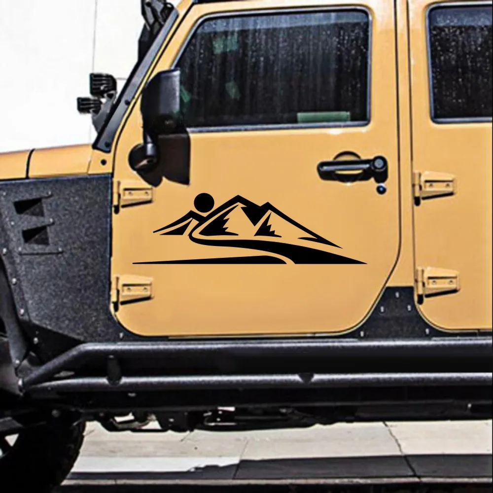 Doordash 1PCS Mountain Off-Road Adventurer Car Stickers Decoration Sports Truck Camper Side Door Vinyl Sticker Car Accessories 
Doordash 1PCS Mountain Off-Road Adventurer Car Stickers Decoration Sports Truck Camper Side Door Vinyl Sticker Car Accessories