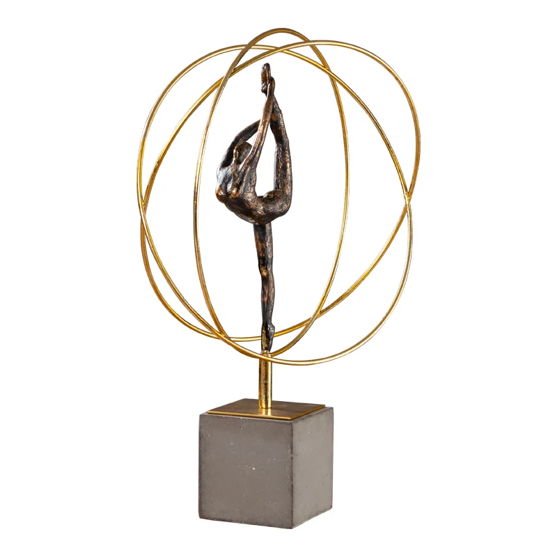 Creative Resin Gymnast Art Sculpture Decoration Desktop Exquisite Crafts Abstract Figure Statue Figurines Home Decoration Modern
Creative Resin Gymnast Art Sculpture Decoration Desktop Exquisite Crafts Abstract Figure Statue Figurines Home Decoration Modern
