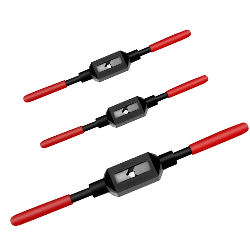 Tap Wrench, Adjustable Size for Holding Taps, Drills, Reamers, Small Tools w/ Long Center Body, Rigid Hold
Tap Wrench, Adjustable Size for Holding Taps, Drills, Reamers, Small Tools w/ Long Center Body, Rigid Hold