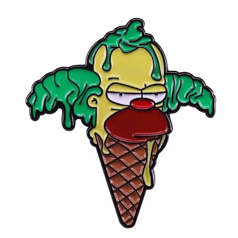 Funny Anime Enamel Pins Cute Simpsons Ice Cream Clown Comedy Brooches Fashion Metal Pin Badges Backpack Accessories Jewelry
Funny Anime Enamel Pins Cute Simpsons Ice Cream Clown Comedy Brooches Fashion Metal Pin Badges Backpack Accessories Jewelry