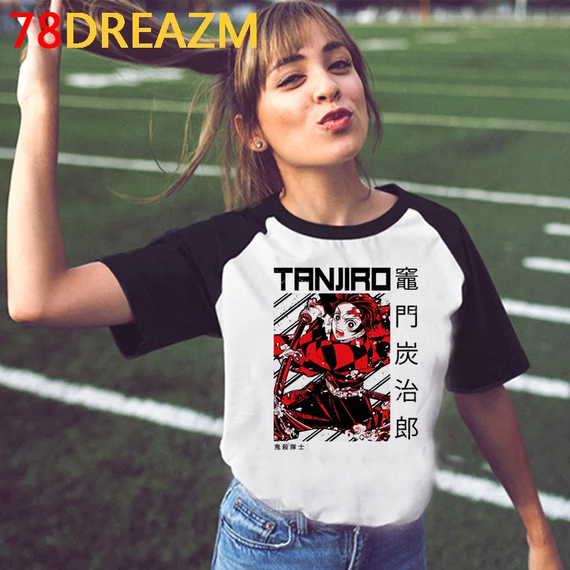 Demon Slayer Kimetsu No Yaiba T Shirt Women Summer Tops Cartoon Graphic Tees Kawaii Japanese Anime Harajuku Funny Tshirt Female
Demon Slayer Kimetsu No Yaiba T Shirt Women Summer Tops Cartoon Graphic Tees Kawaii Japanese Anime Harajuku Funny Tshirt Female