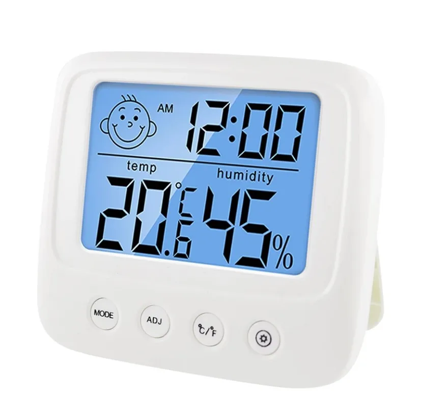 100pcs LCD Digital Temperature Humidity Meter Backlight Home Indoor Electronic Hygrometer Thermometer Weather Station Baby Room
100pcs LCD Digital Temperature Humidity Meter Backlight Home Indoor Electronic Hygrometer Thermometer Weather Station Baby Room