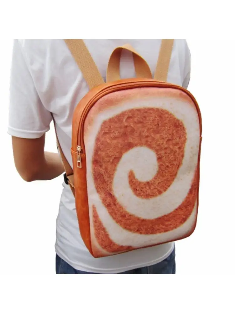 Women Backpack Toast Casual Rucksack for Teenage Girls Large Capacity School Bookbag Travel Daypack
Women Backpack Toast Casual Rucksack for Teenage Girls Large Capacity School Bookbag Travel Daypack