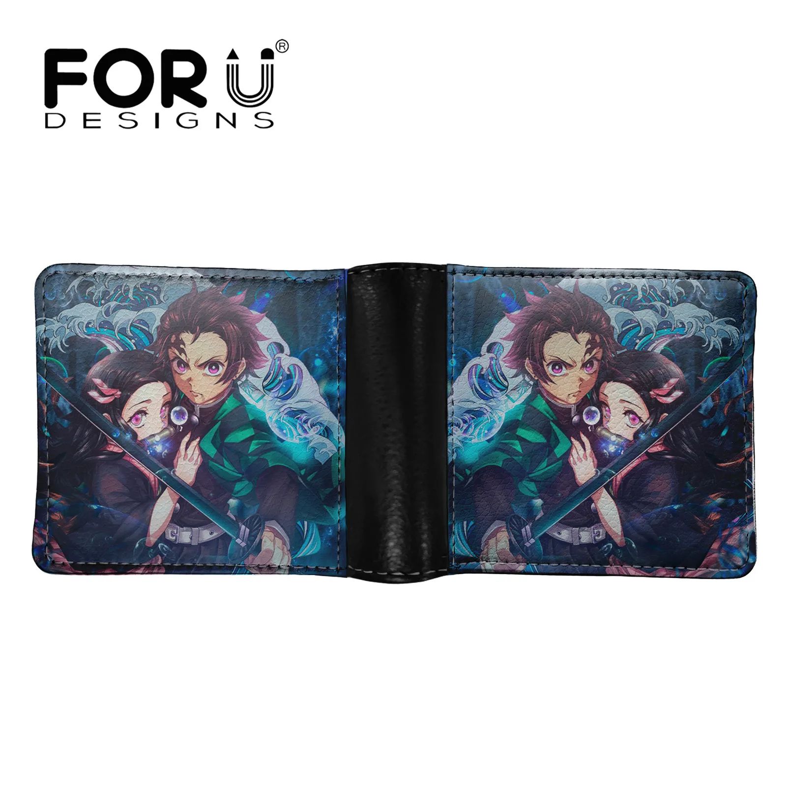 FORUDESIGNS Teenagers Luxury Fashion Wallet Anime Demon Slayer Pattern Thin Short Clip Purse for Men Light Slim Coin Prockets
FORUDESIGNS Teenagers Luxury Fashion Wallet Anime Demon Slayer Pattern Thin Short Clip Purse for Men Light Slim Coin Prockets