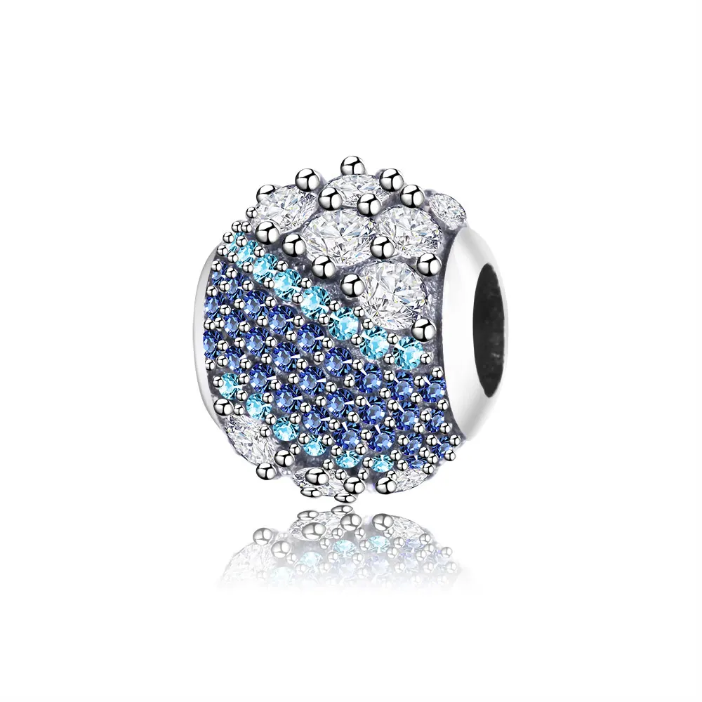 Wholesale Price 2019 New Fashion Jewelry 925 Sterling Silver Charm Bead Fit Charms Bracelet Clear Blue Zircon DIY Berloque Gift
Wholesale Price 2019 New Fashion Jewelry 925 Sterling Silver Charm Bead Fit Charms Bracelet Clear Blue Zircon DIY Berloque Gift