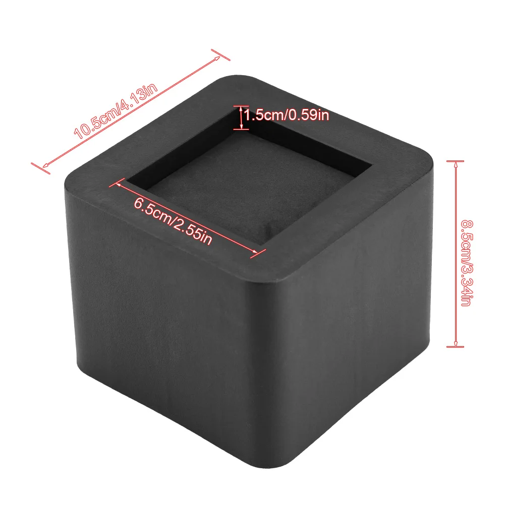 4PCS/Set Furniture Leg Risers PP Plastic Non-Slip Riser For Table Chair Desk Bed Sofa New Design Furniture Riser Black
4PCS/Set Furniture Leg Risers PP Plastic Non-Slip Riser For Table Chair Desk Bed Sofa New Design Furniture Riser Black