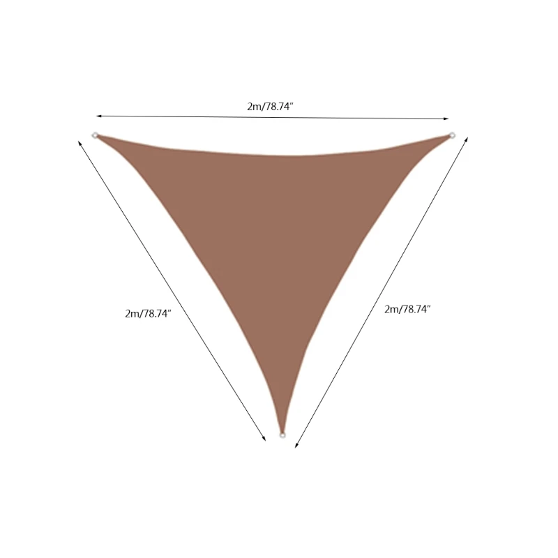 D0AC Equilateral треугольный наружный солнцезащитный козырек с защитой от УФ-излучения Водонепроницаемый садовый тент
D0AC Equilateral треугольный наружный солнцезащитный козырек с защитой от УФ-излучения Водонепроницаемый садовый тент