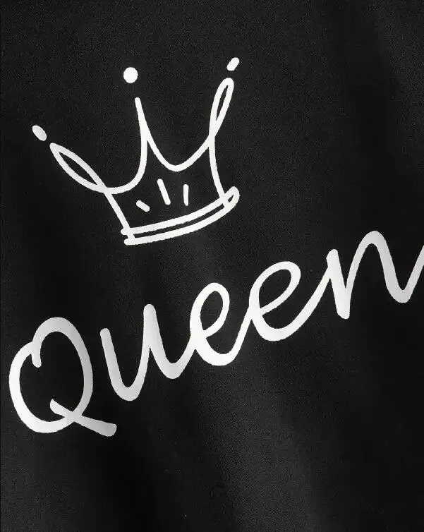Женская укороченная Толстовка Crown & Queen забавные джемперы с графическим
