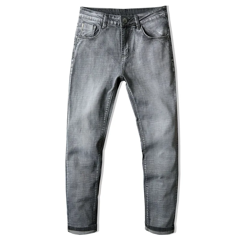 2020 New Arrival High Quality Cotton Straight Elastic Jeans Men,gray Fashion Skinny Jeans Men's Elastic Trousers Male 28-40
2020 New Arrival High Quality Cotton Straight Elastic Jeans Men,gray Fashion Skinny Jeans Men's Elastic Trousers Male 28-40