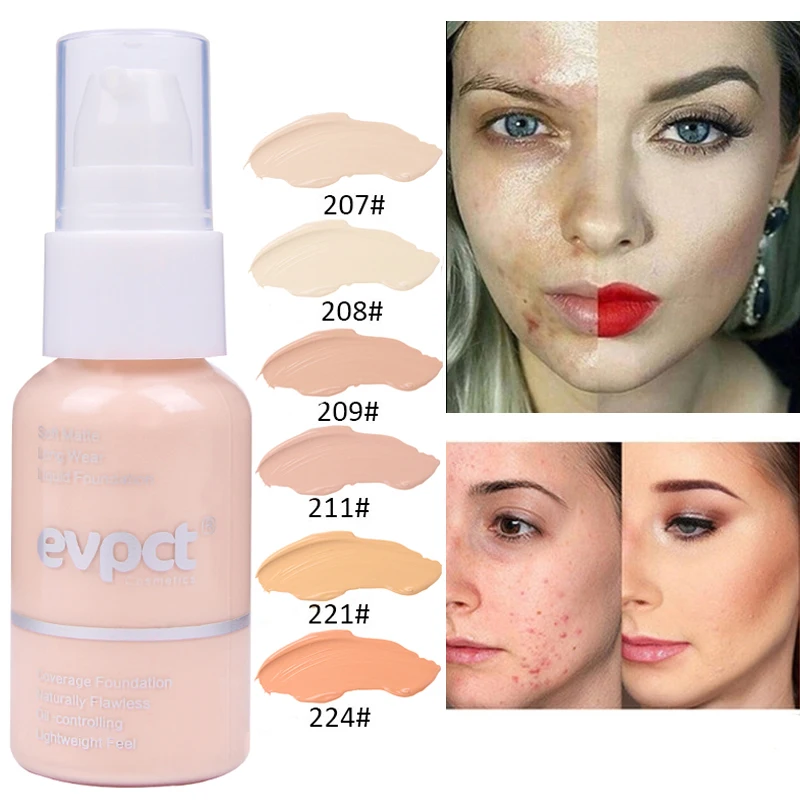 Foundation Full Coverage Waterproof Whitening oil control Liquid Foundation Face Makeup Long Lasting Moisturizing cream Cosmetic
Foundation Full Coverage Waterproof Whitening oil control Liquid Foundation Face Makeup Long Lasting Moisturizing cream Cosmetic