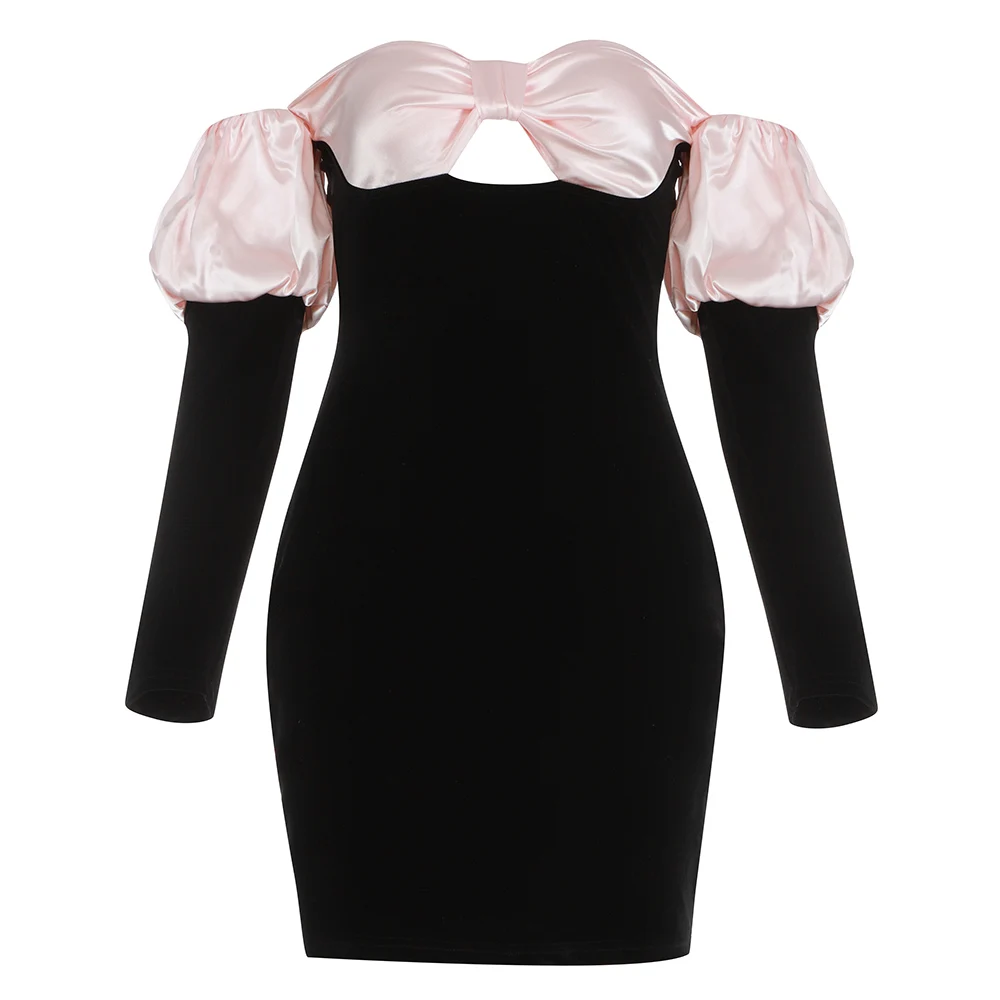 Fashion Vintage Black Dress 2021 New Women Patchwork Sexy Hollow Out Clothes Club Party Mini Dress
Fashion Vintage Black Dress 2021 New Women Patchwork Sexy Hollow Out Clothes Club Party Mini Dress