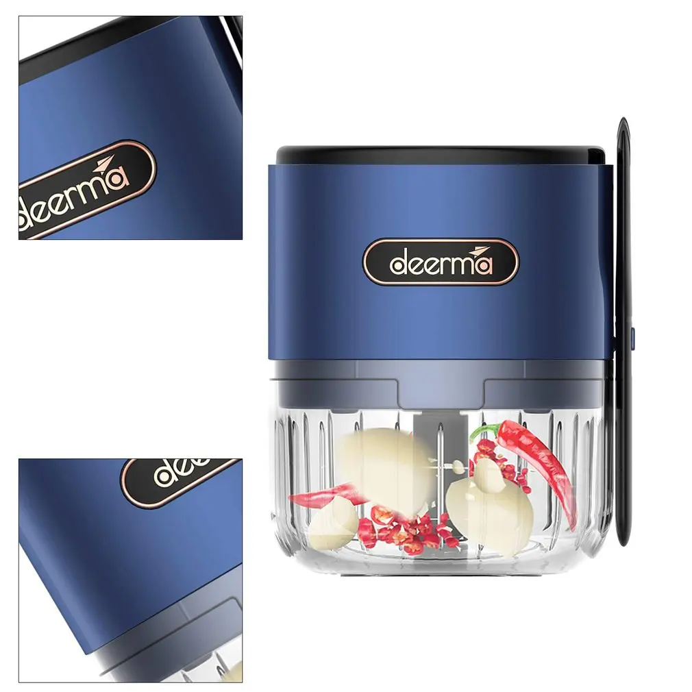 Deerma Mini Food Chopper Electric Small Food Processor Portable Fruit Blender Mixer Chops Grinder For Baby Food Global Version
Deerma Mini Food Chopper Electric Small Food Processor Portable Fruit Blender Mixer Chops Grinder For Baby Food Global Version