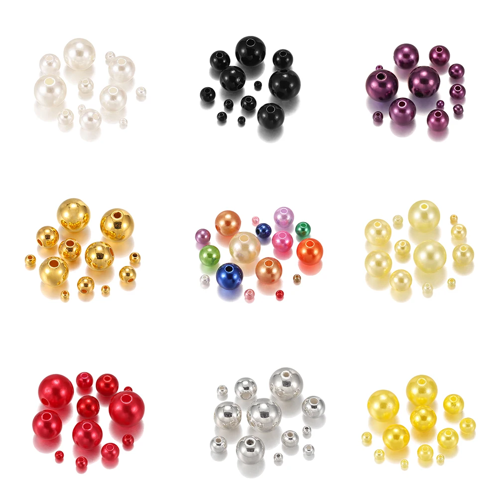 360pcs Mixed Size 3-12mm Acrylic Imitation Pearl Beads ABS Loose Beads For Bracelet Making For Jewelry DIY Supplies Wholesale
360pcs Mixed Size 3-12mm Acrylic Imitation Pearl Beads ABS Loose Beads For Bracelet Making For Jewelry DIY Supplies Wholesale