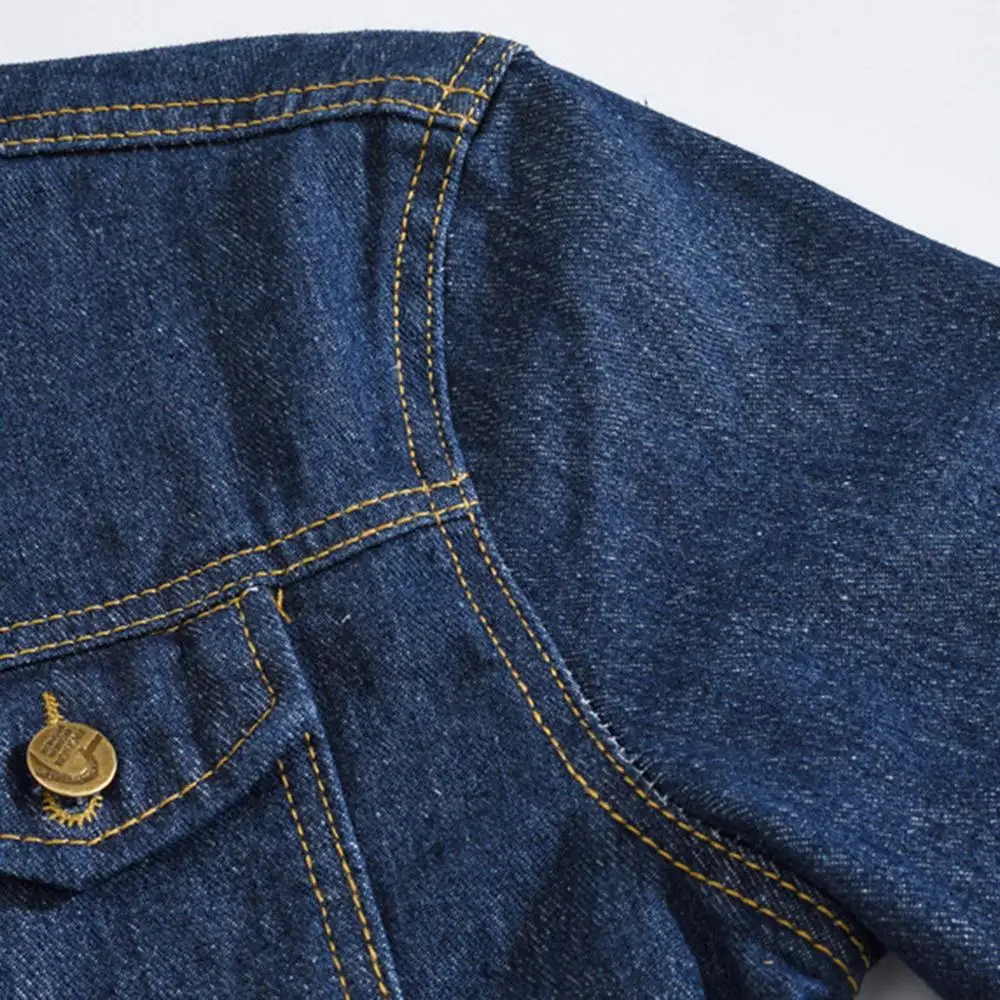 Men's denim jacket autumn and winter casual long-sleeved solid color collar denim jacket jacket men's denim jacket jacket
Men's denim jacket autumn and winter casual long-sleeved solid color collar denim jacket jacket men's denim jacket jacket