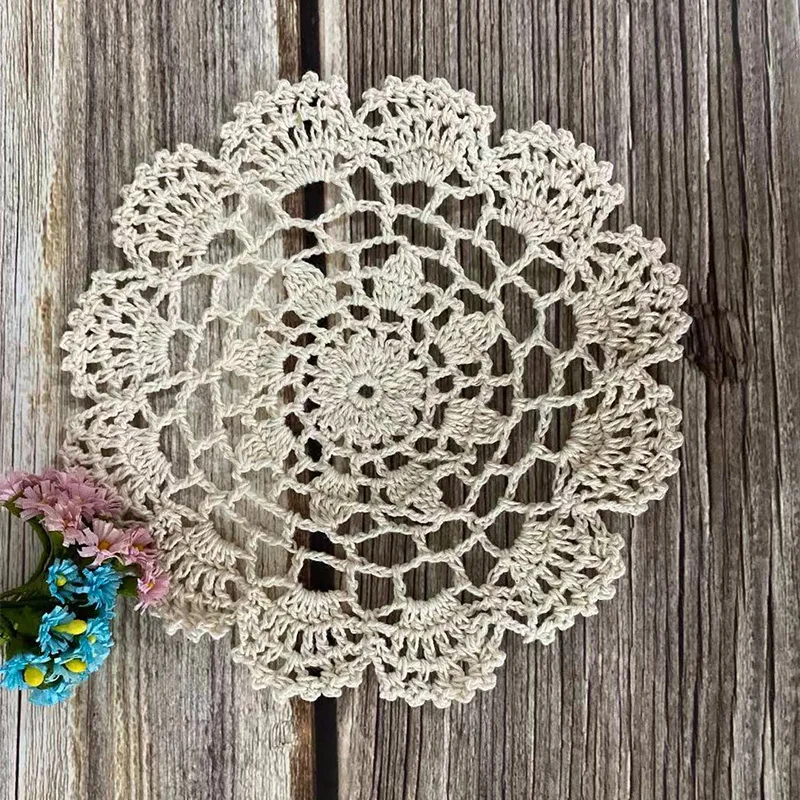 2021 Hot Cotton Placemat Cup Coaster Mug Kitchen Wedding Table Place Mat Cloth Lace Crochet Tea Coffee Doily Handmade Pad 
2021 Hot Cotton Placemat Cup Coaster Mug Kitchen Wedding Table Place Mat Cloth Lace Crochet Tea Coffee Doily Handmade Pad