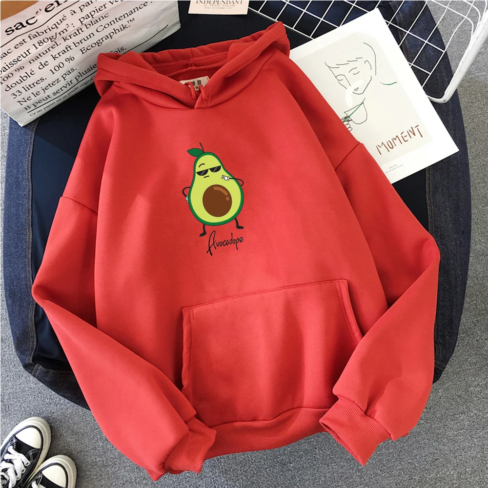 Winter Pullovers Female Streetwear Casual Avocado Hoodies Women Funny Print Harajuku Long Sleeve Hooded Sweatshirt
Winter Pullovers Female Streetwear Casual Avocado Hoodies Women Funny Print Harajuku Long Sleeve Hooded Sweatshirt