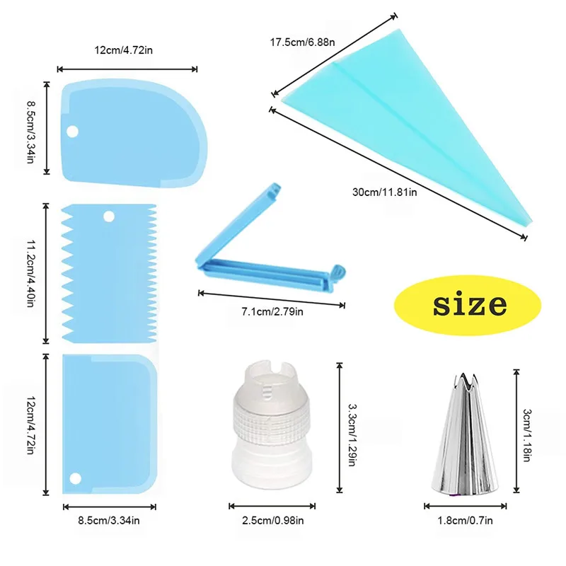 cake decoration accessories Nozzle piping Pastry for Cream design sleeve stainless forms baking tools bag chef set nozzles
cake decoration accessories Nozzle piping Pastry for Cream design sleeve stainless forms baking tools bag chef set nozzles