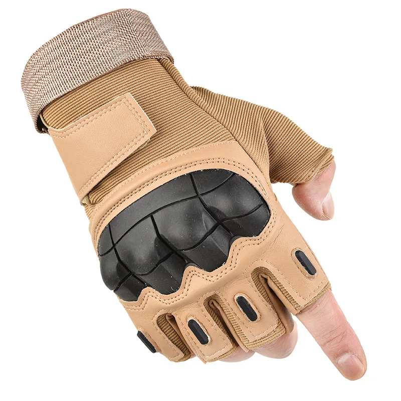 Hard Knuckle Leather Tactical Gloves Military Half Finger Glove Driving Motorcycle Army Winter Cycling Mittens Outdoor Sports
Hard Knuckle Leather Tactical Gloves Military Half Finger Glove Driving Motorcycle Army Winter Cycling Mittens Outdoor Sports