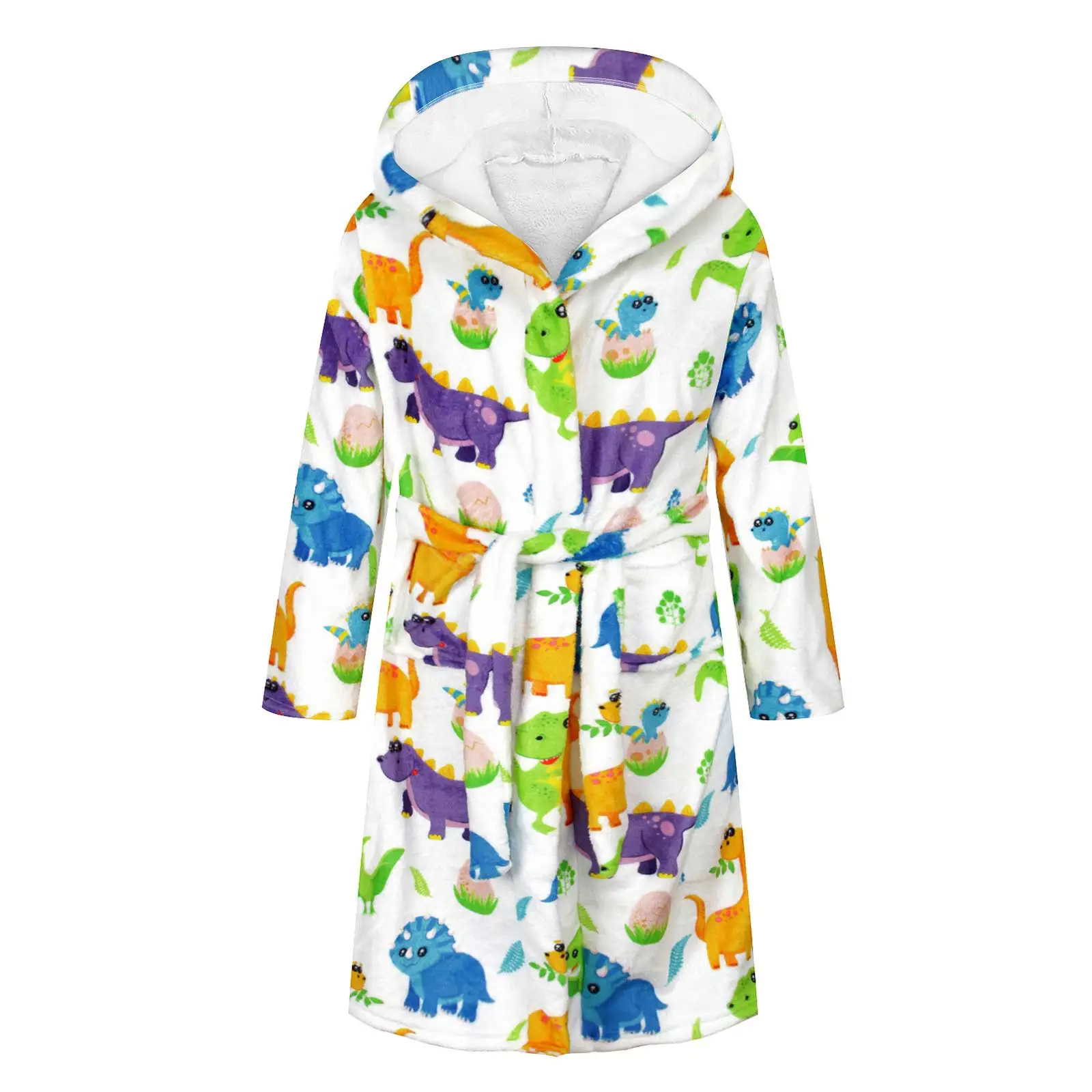 Children Bathrobe Velvet Long Sleeve Casual Cute Cartoon Print Hooded Warm Bath Robe Nightgown Girls Boys Pyjamas Kids Sleepwear
Children Bathrobe Velvet Long Sleeve Casual Cute Cartoon Print Hooded Warm Bath Robe Nightgown Girls Boys Pyjamas Kids Sleepwear