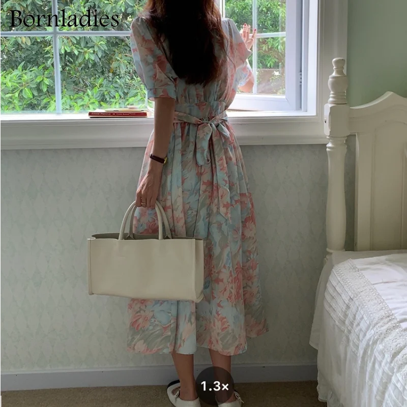 Mozuleva 2021 Summer Colorful Flower Print Women Short-Sleeve Chiffon Dress Female V-neck Party Holiday Dress Bohe Vestidos
Mozuleva 2021 Summer Colorful Flower Print Women Short-Sleeve Chiffon Dress Female V-neck Party Holiday Dress Bohe Vestidos