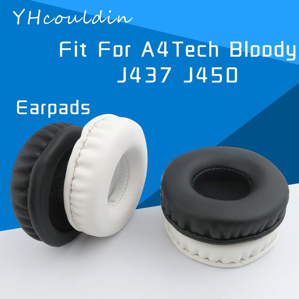 

YHcouldin Earpads For A4Tech Bloody J437 J450 Headphone Accessaries Replacement Leather