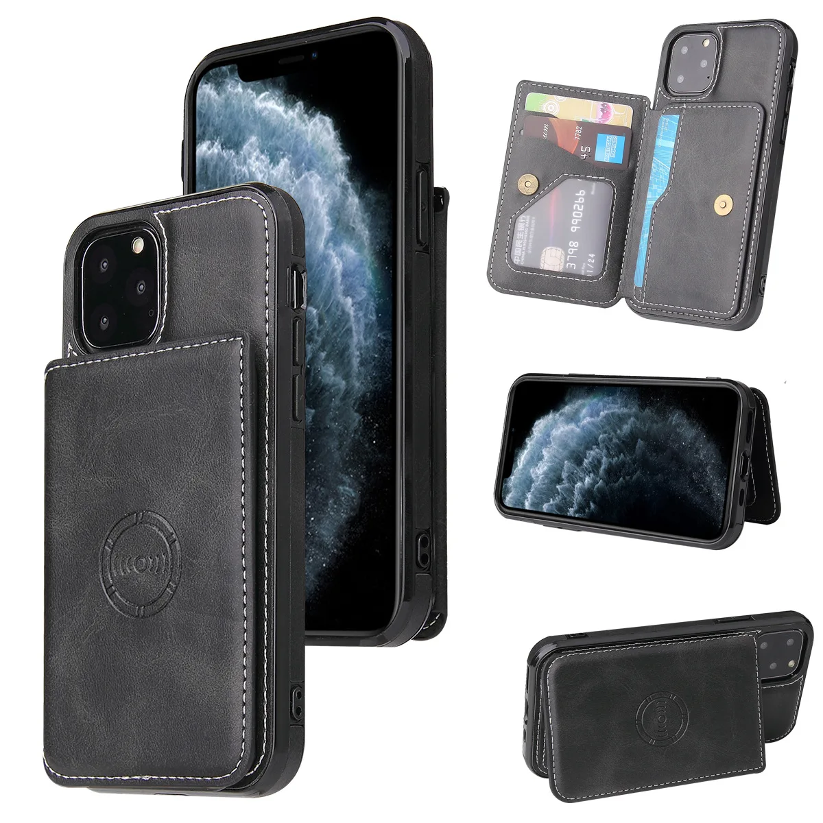 Wallet Phone Case For iPhone SE 2020 11 12 Mini Pro MAX X XS MAX XR 6 6S 7 8 Plus Retro Luxury Leather Stand Cards Bags Covers
Wallet Phone Case For iPhone SE 2020 11 12 Mini Pro MAX X XS MAX XR 6 6S 7 8 Plus Retro Luxury Leather Stand Cards Bags Covers