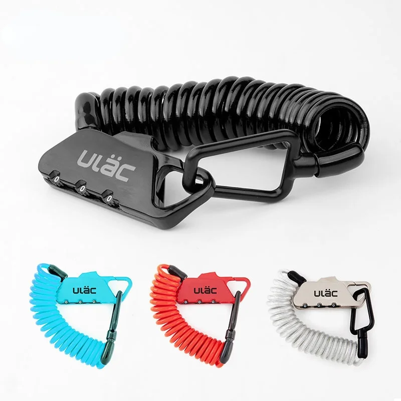 Bicycle Combo Lock 1.2M Extended Spiral Cable 3 Digits Combination Resettable Light Weight Compact Size Portable K2S Lock
Bicycle Combo Lock 1.2M Extended Spiral Cable 3 Digits Combination Resettable Light Weight Compact Size Portable K2S Lock