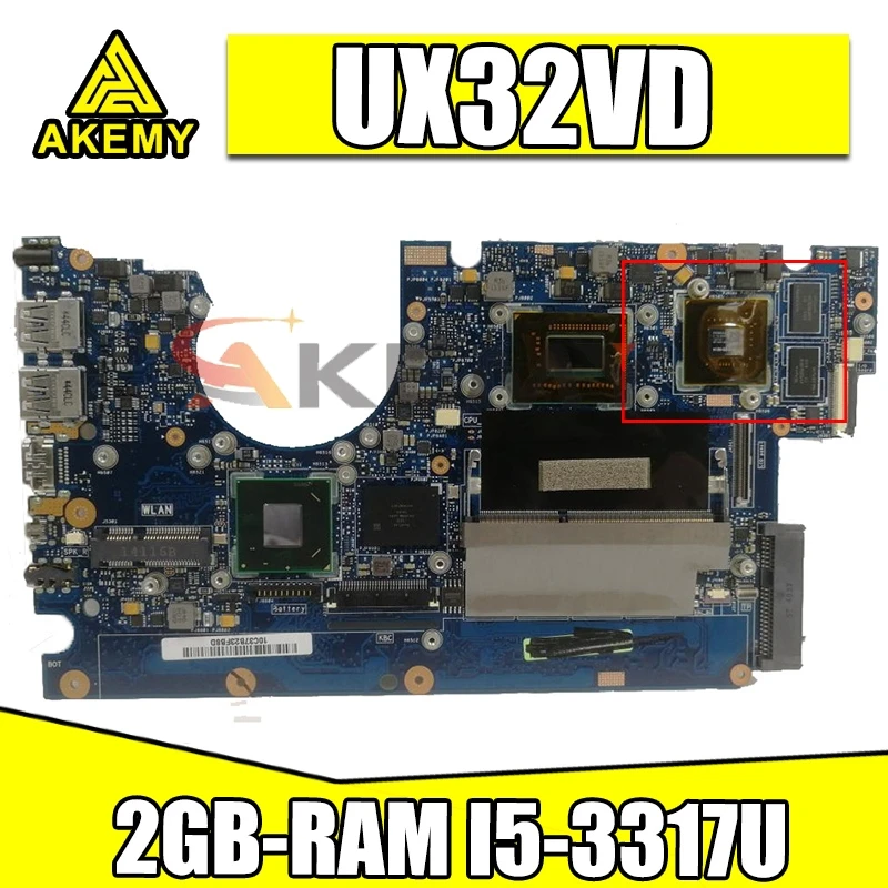 Akemy материнская плата для ноутбука ASUS UX32VD оригинальная материнская плата 2GB-RAM I5-3317U GT620M-GPU
Akemy материнская плата для ноутбука ASUS UX32VD оригинальная материнская плата 2GB-RAM I5-3317U GT620M-GPU
